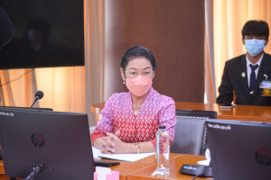 การประชุมคณะทำงานขับเคลื่อนการจัดตั้งชมรมเพชรเทพสตรี มรท. ครั้งที่ 1/65