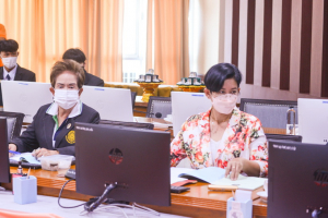 การประชุมคณะทำงานขับเคลื่อนการจัดตั้งชมรมเพชรเทพสตรี มรท. ครั้งที่ 1/65