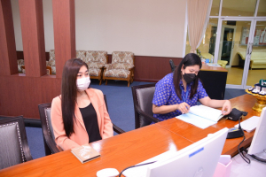 การประชุมคณะทำงานขับเคลื่อนการจัดตั้งชมรมเพชรเทพสตรี มรท. ครั้งที่ 1/65
