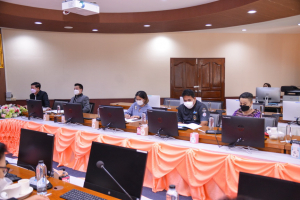 การประชุมคณะทำงานขับเคลื่อนการจัดตั้งชมรมเพชรเทพสตรี มรท. ครั้งที่ 1/65