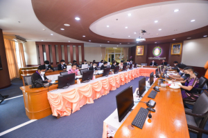 การประชุมคณะทำงานขับเคลื่อนการจัดตั้งชมรมเพชรเทพสตรี มรท. ครั้งที่ 1/65