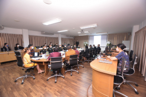 คณะครุศาสตร์ต้อนรับคณะศึกษาดูงานจาก รร.กองบินทหารบก