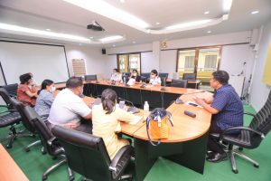 คณะวิทยาศาสตร์ฯ จัดประชุมเตรียมความพร้อมการจัดค่ายวิทยาศาสตร์ รร.บรรจงรัตน์