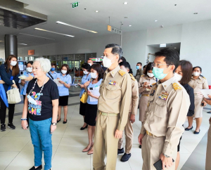 การประชุมเตรียมความพร้อมรับเสด็จ ทูลกระหม่อมหญิงอุบลรัตนราชกัญญา สิริวัฒนาพรรณวดี ในการเสด็จเยี่ยมสมาชิกและติดตามผลการดำเนินงานโครงการ TO BE NUMBER ONE จ.ลพบุรี และทรงเปิดชมรมและศูนย์เพื่อนใจ TO BE NUMBER ONE