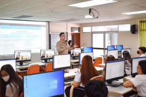 สำนักวิทยบริการฯ ร่วมกับ ศูนย์นวัตกรรม จัดอบรมและสอบหลักสูตรทักษะและสมรรถนะดิจิทัลสำหรับนักศึกษามหาวิทยาลัยราชภัฏเทพสตรี
