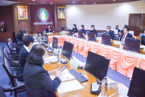 การประชุม คกก.ส่งเสริมกิจการมหาวิทยาลัย ครั้งที่ 11/65
