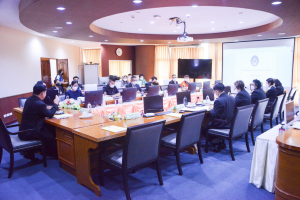 การประชุม คกก.ส่งเสริมกิจการมหาวิทยาลัย ครั้งที่ 11/65