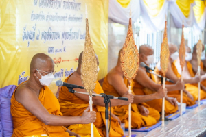 ผู้บริหาร มรท. ร่วมพิธีทอดผ้าป่าสมทบทุนโครงการเล่าเรียนหลวงสำหรับพระสงฆ์ไทยของ จ.ลพบุรี