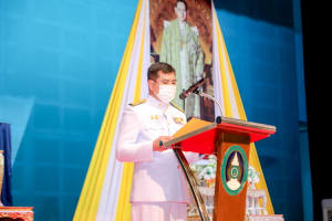 มรท. จัดพิธีอัญเชิญตราพระราชลัญจกร