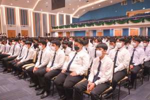 มรท. จัดพิธีอัญเชิญตราพระราชลัญจกร
