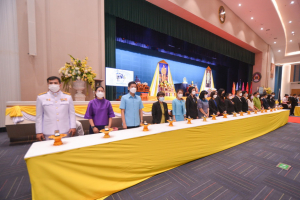 มรท. จัดพิธีอัญเชิญตราพระราชลัญจกร