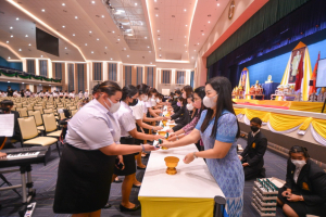 มรท. จัดพิธีอัญเชิญตราพระราชลัญจกร