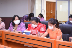 การประชุมเพื่อขับเคลื่อนและติดตามผลการดำเนินงานตามตัวชี้วัดของแผนปฏิบัติราชการ ประจำปีงบประมาณ พ.ศ.2566 ครั้งที่ 1/65