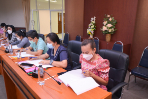 การประชุมเพื่อขับเคลื่อนและติดตามผลการดำเนินงานตามตัวชี้วัดของแผนปฏิบัติราชการ ประจำปีงบประมาณ พ.ศ.2566 ครั้งที่ 1/65
