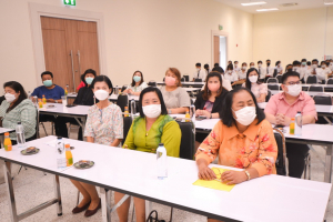 มนส.จัดพิธีมอบรางวัลเพชรมนุษยศาสตร์ฯ และมอบทุนการศึกษา ประจำปีการศึกษา 2565