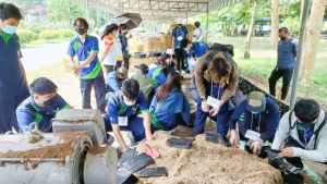 คณะเทคโนโลยีสารสนเทศ นำ นศ. ร่วมกิจกรรมอบรมคุณธรรมจริยธรรมตามศาสตร์พระราชา