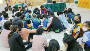 คณะเทคโนโลยีสารสนเทศ นำ นศ. ร่วมกิจกรรมอบรมคุณธรรมจริยธรรมตามศาสตร์พระราชา