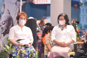 อธิการบดี มรท. ร่วมแถลงข่าวการจัดงานทำบุญเมืองลพบุรี ครั้งที่ 23