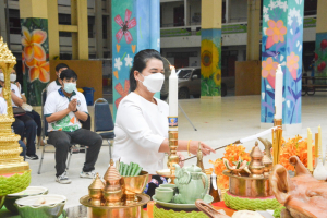 รร.สาธิต มรท. จัดพิธีบวงสรวงการแข่งขันกีฬาสาธิตราชภัฏสัมพันธ์ ครั้งที่ 32 ลวบุรีเกมส์