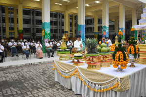 รร.สาธิต มรท. จัดพิธีบวงสรวงการแข่งขันกีฬาสาธิตราชภัฏสัมพันธ์ ครั้งที่ 32 ลวบุรีเกมส์