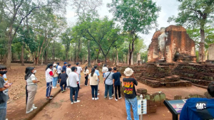 สาขาวิชาสังคมศึกษา จัดโครงการเสริมสร้างความรู้ด้านประวัติศาสตร์สมัยสุโขทัย