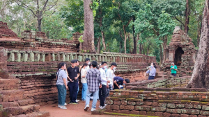 สาขาวิชาสังคมศึกษา จัดโครงการเสริมสร้างความรู้ด้านประวัติศาสตร์สมัยสุโขทัย