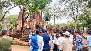 สาขาวิชาสังคมศึกษา จัดโครงการเสริมสร้างความรู้ด้านประวัติศาสตร์สมัยสุโขทัย