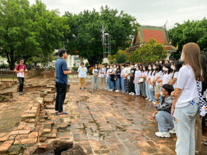 สาขาวิชาสังคมศึกษา จัดโครงการเสริมสร้างความรู้ด้านประวัติศาสตร์สมัยสุโขทัย