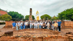 สาขาวิชาสังคมศึกษา จัดโครงการเสริมสร้างความรู้ด้านประวัติศาสตร์สมัยสุโขทัย