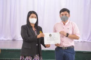 การประชุมนำเสนอผลการฝึกประสบการณ์วิชาชีพ นศ.โครงการแลกเปลี่ยนนักศึกษาครู TRU-UNS ปี 2565