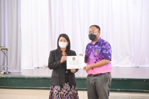 การประชุมนำเสนอผลการฝึกประสบการณ์วิชาชีพ นศ.โครงการแลกเปลี่ยนนักศึกษาครู TRU-UNS ปี 2565