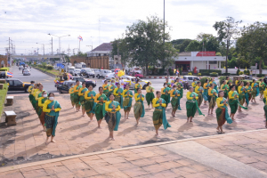 มรท. ร่วมขบวนแห่รถบุปผชาติพิธีอัญเชิญพระพุทธลพบุรีศรีสุวรรณภูมิ