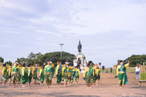 มรท. ร่วมขบวนแห่รถบุปผชาติพิธีอัญเชิญพระพุทธลพบุรีศรีสุวรรณภูมิ