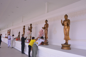 มรท. ร่วมขบวนแห่รถบุปผชาติพิธีอัญเชิญพระพุทธลพบุรีศรีสุวรรณภูมิ