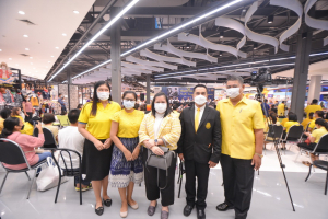 มรภ.เทพสตรี และ กระทรวง อว. ชวนประชาชน จ.ลพบุรี พร้อมใจใส่เสื้อเหลือง ร่วมงาน งานดนตรีในสวน : H.M. Song อว. บรรเลงเพลงของพ่อ เทิดพระเกียรติ ร.9 