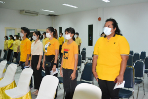 มรภ.เทพสตรี และกระทรวง อว. ชวนประชาชน จ.สิงห์บุรี พร้อมใจใส่เสื้อเหลือง ร่วมงาน งานดนตรีในสวน : H.M. Song อว. บรรเลงเพลงของพ่อ เทิดพระเกียรติ ร.9 