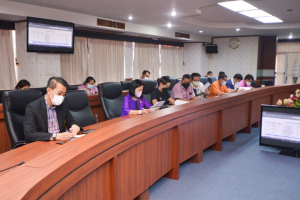 การประชุมหารือการเผยแพร่ข้อมูลผ่านเวปไซต์มหาวิทยาลัย และเวปไซต์หน่วยงาน เพื่อรองรับการเข้าสู่ World University Ranking