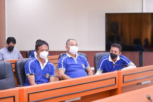 การประชุมมอบแนวนโยบายการบริหารงานและหารือการดำเนินงานของงานอาคารสถานที่และบริการ