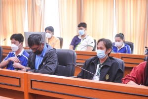 การประชุมมอบแนวนโยบายการบริหารงานและหารือการดำเนินงานของงานอาคารสถานที่และบริการ