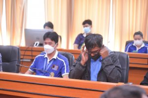 การประชุมมอบแนวนโยบายการบริหารงานและหารือการดำเนินงานของงานอาคารสถานที่และบริการ