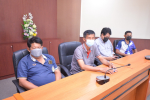 การประชุมมอบแนวนโยบายการบริหารงานและหารือการดำเนินงานของงานอาคารสถานที่และบริการ
