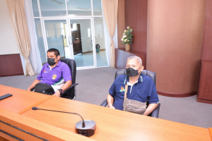 การประชุมมอบแนวนโยบายการบริหารงานและหารือการดำเนินงานของงานอาคารสถานที่และบริการ