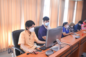 การประชุมมอบแนวนโยบายการบริหารงานและหารือการดำเนินงานของงานอาคารสถานที่และบริการ
