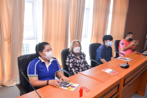 การประชุมมอบแนวนโยบายการบริหารงานและหารือการดำเนินงานของงานอาคารสถานที่และบริการ