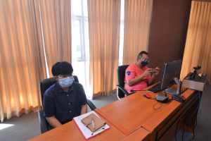 การประชุมมอบแนวนโยบายการบริหารงานและหารือการดำเนินงานของงานอาคารสถานที่และบริการ