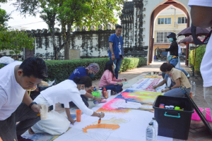 กิจกรรมวาดภาพพระบฏ งานทำบุญเมืองลพบุรี ครั้งที่ 23