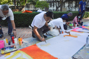 กิจกรรมวาดภาพพระบฏ งานทำบุญเมืองลพบุรี ครั้งที่ 23