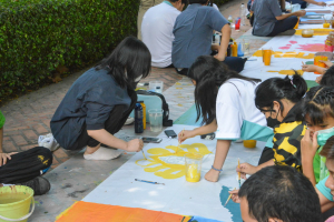 กิจกรรมวาดภาพพระบฏ งานทำบุญเมืองลพบุรี ครั้งที่ 23