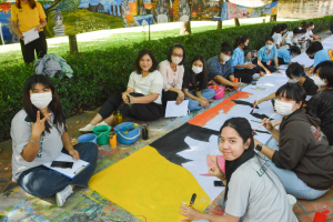 กิจกรรมวาดภาพพระบฏ งานทำบุญเมืองลพบุรี ครั้งที่ 23