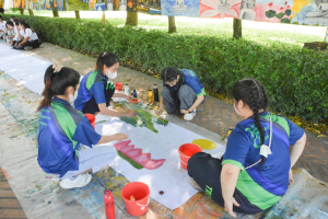กิจกรรมวาดภาพพระบฏ งานทำบุญเมืองลพบุรี ครั้งที่ 23